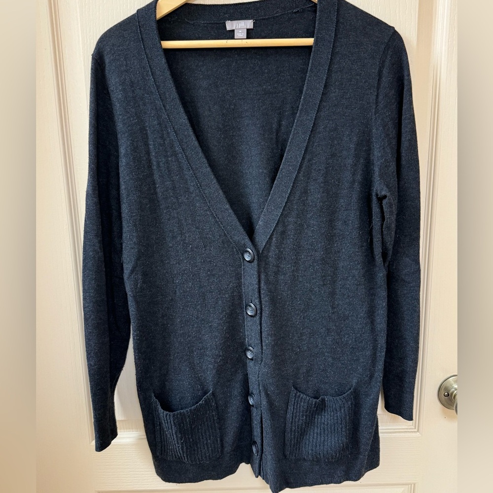 J. Jill sweater, charcoal gray
